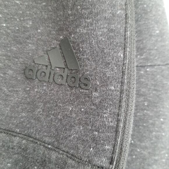 ADIDAS \ Pullover Sweatshirt Grey w/ Side Zippers Sz M - Picture 6 of 12